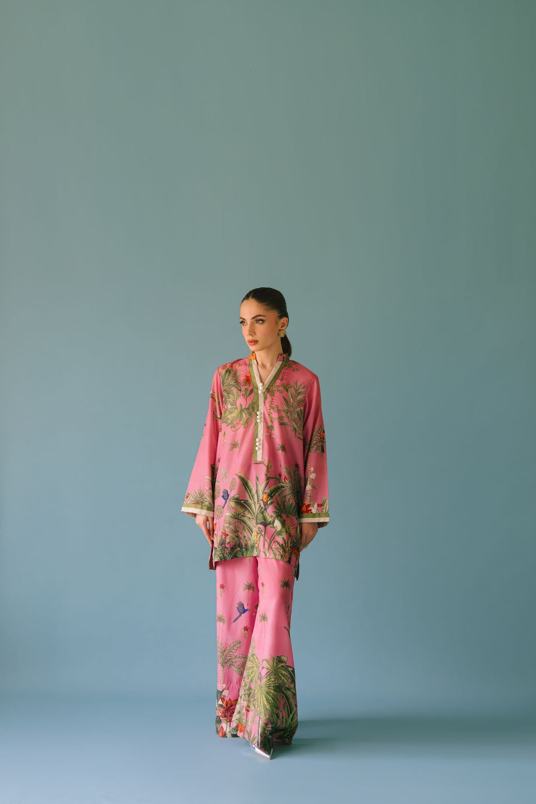 Sammy K | Lawn Pret 25 |Enchanting garden - by Libasekhas UK - Registered Vendor of : Sammy K - 100% Original Designer Dress