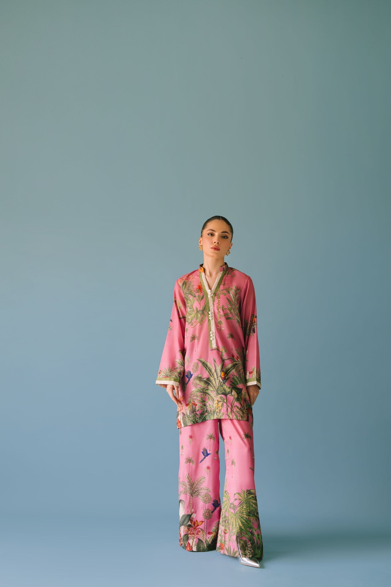 Sammy K | Lawn Pret 25 |Enchanting garden - by Libasekhas UK - Registered Vendor of : Sammy K - 100% Original Designer Dress