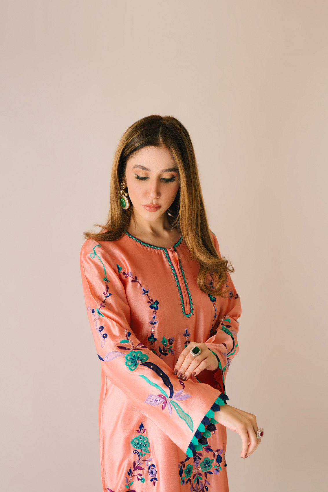 Sammy K | Aadat Festive Edition | Barberry - by Libasekhas UK - Registered Vendor of : Sammy K - 100% Original Designer Dress