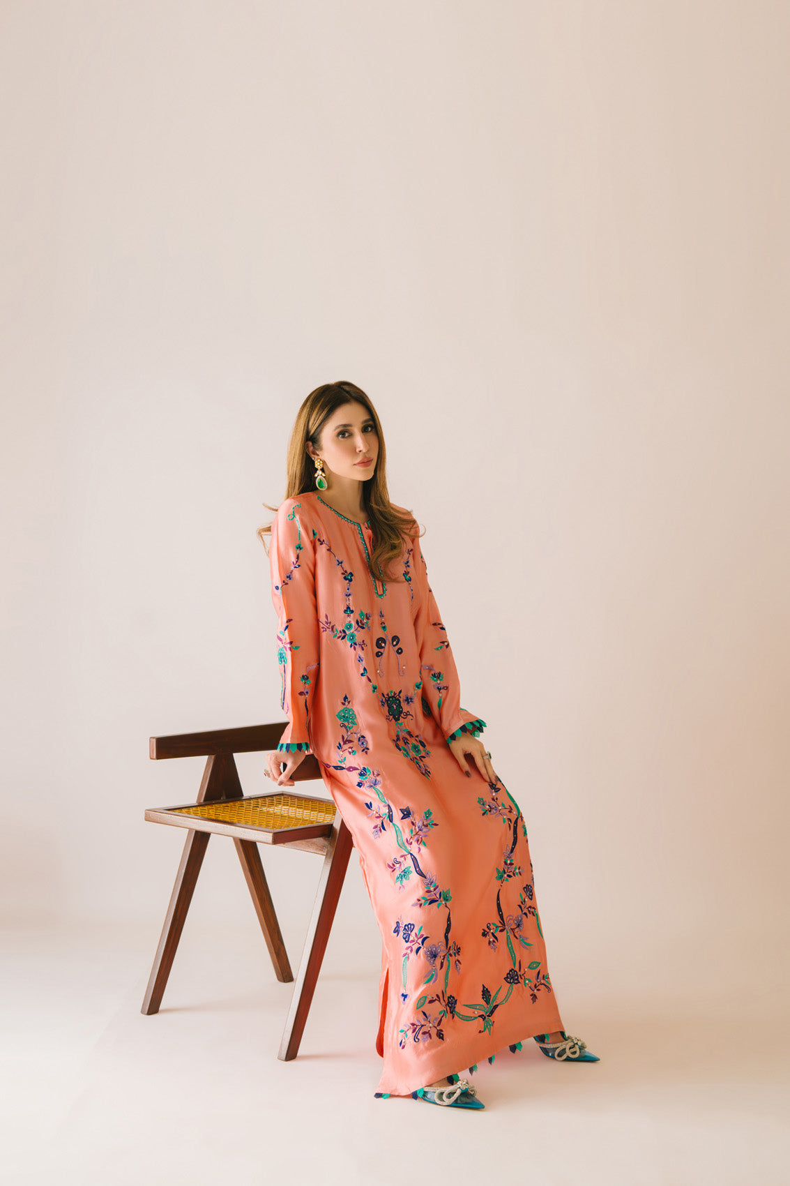 Sammy K | Aadat Festive Edition | Barberry - by Libasekhas UK - Registered Vendor of : Sammy K - 100% Original Designer Dress