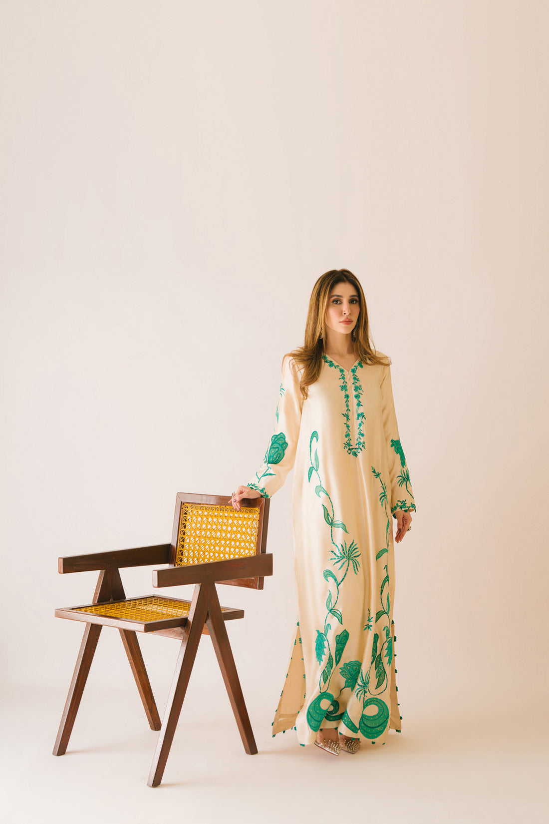 Sammy K | Aadat Festive Edition | Wild Rose - by Libasekhas UK - Registered Vendor of : Sammy K - 100% Original Designer Dress