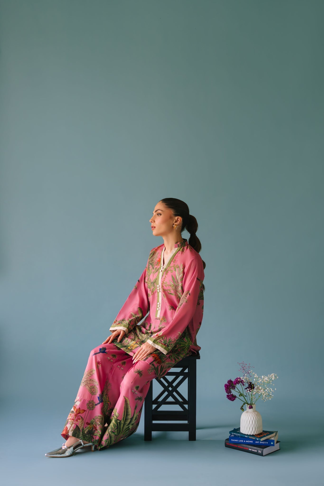 Sammy K | Lawn Pret 25 |Enchanting garden - by Libasekhas UK - Registered Vendor of : Sammy K - 100% Original Designer Dress