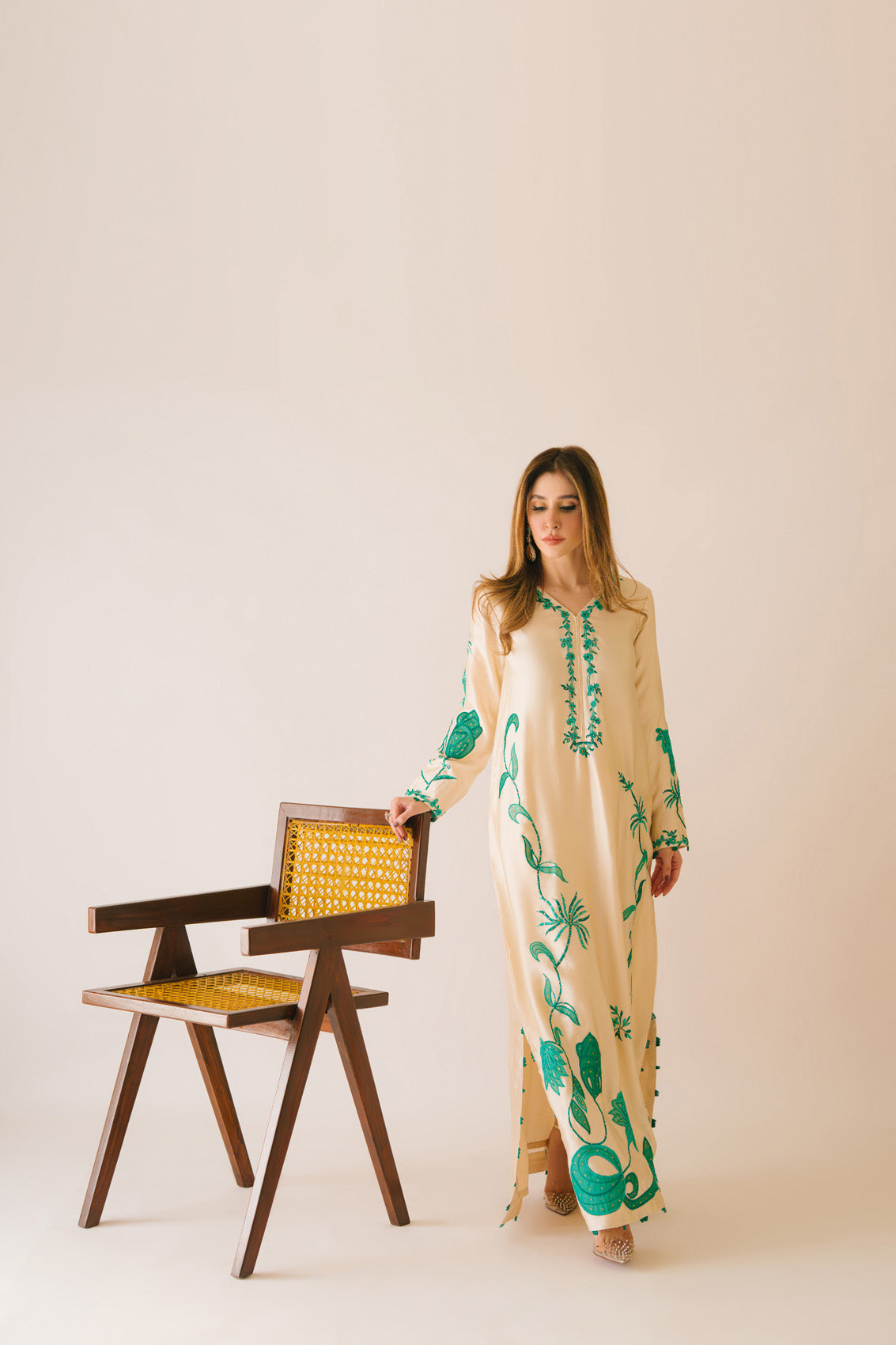 Sammy K | Aadat Festive Edition | Wild Rose - by Libasekhas UK - Registered Vendor of : Sammy K - 100% Original Designer Dress