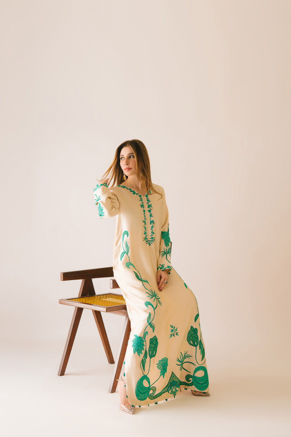Sammy K | Aadat Festive Edition | Wild Rose - by Libasekhas UK - Registered Vendor of : Sammy K - 100% Original Designer Dress