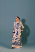 Sammy K | Lawn Pret 25 |Blue Bell - by Libasekhas UK - Registered Vendor of : Sammy K - 100% Original Designer Dress