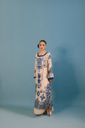 Sammy K | Lawn Pret 25 |Blue Bell - by Libasekhas UK - Registered Vendor of : Sammy K - 100% Original Designer Dress