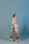 Sammy K | Lawn Pret 25 |Blue Bell - by Libasekhas UK - Registered Vendor of : Sammy K - 100% Original Designer Dress