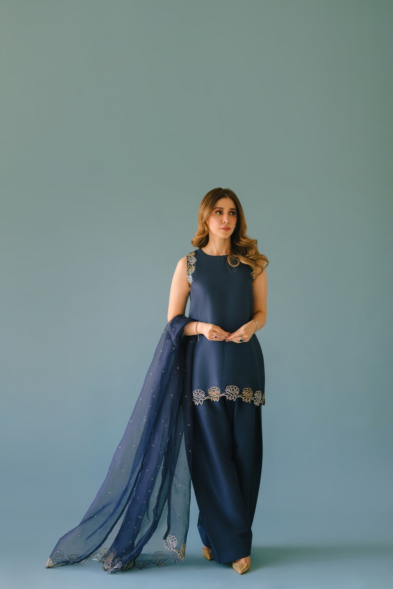 Sammy K | Aadat Festive Edition | Hum Safar - by Libasekhas UK - Registered Vendor of : Sammy K - 100% Original Designer Dress