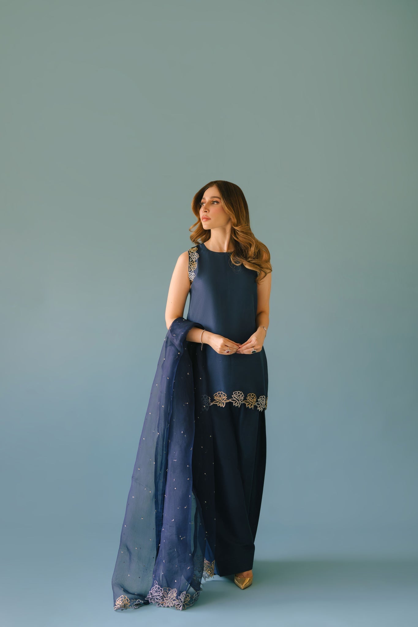 Sammy K | Aadat Festive Edition | Hum Safar - by Libasekhas UK - Registered Vendor of : Sammy K - 100% Original Designer Dress