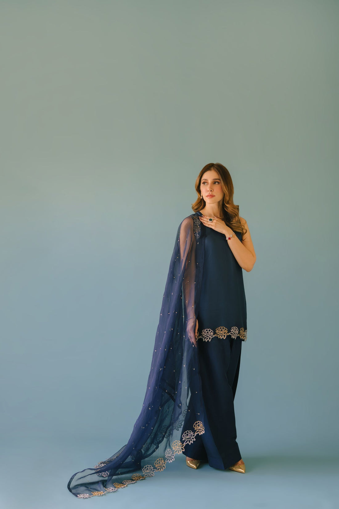 Sammy K | Aadat Festive Edition | Hum Safar - by Libasekhas UK - Registered Vendor of : Sammy K - 100% Original Designer Dress