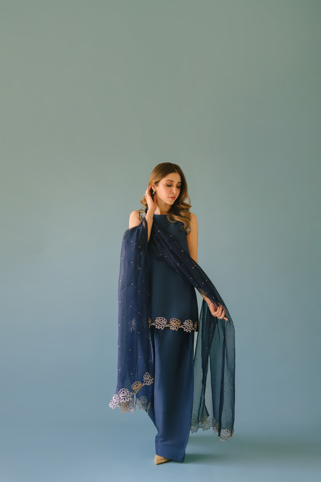 Sammy K | Aadat Festive Edition | Hum Safar - by Libasekhas UK - Registered Vendor of : Sammy K - 100% Original Designer Dress