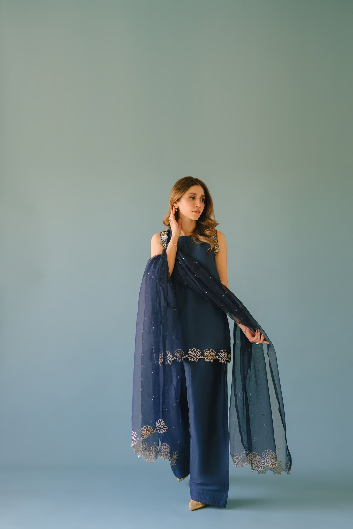 Sammy K | Aadat Festive Edition | Hum Safar - by Libasekhas UK - Registered Vendor of : Sammy K - 100% Original Designer Dress