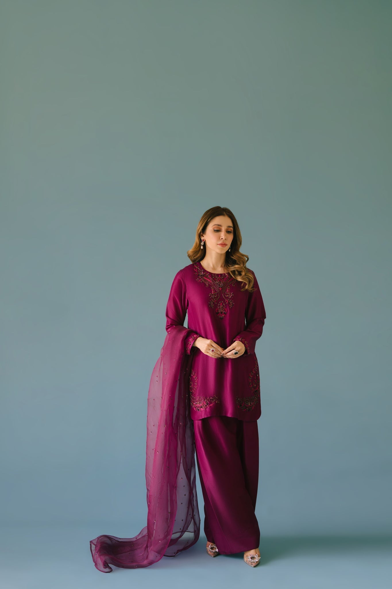 Sammy K | Aadat Festive Edition | Noori - by Libasekhas UK - Registered Vendor of : Sammy K - 100% Original Designer Dress