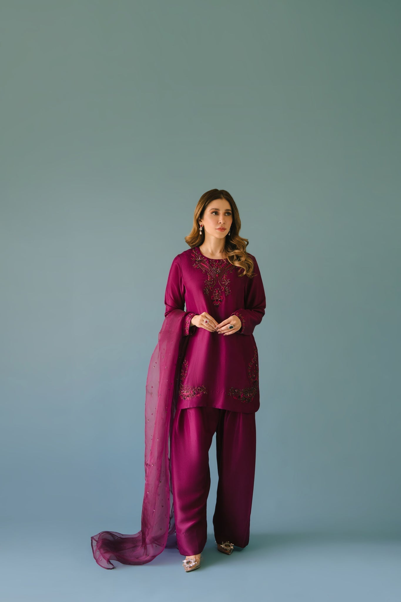 Sammy K | Aadat Festive Edition | Noori - by Libasekhas UK - Registered Vendor of : Sammy K - 100% Original Designer Dress