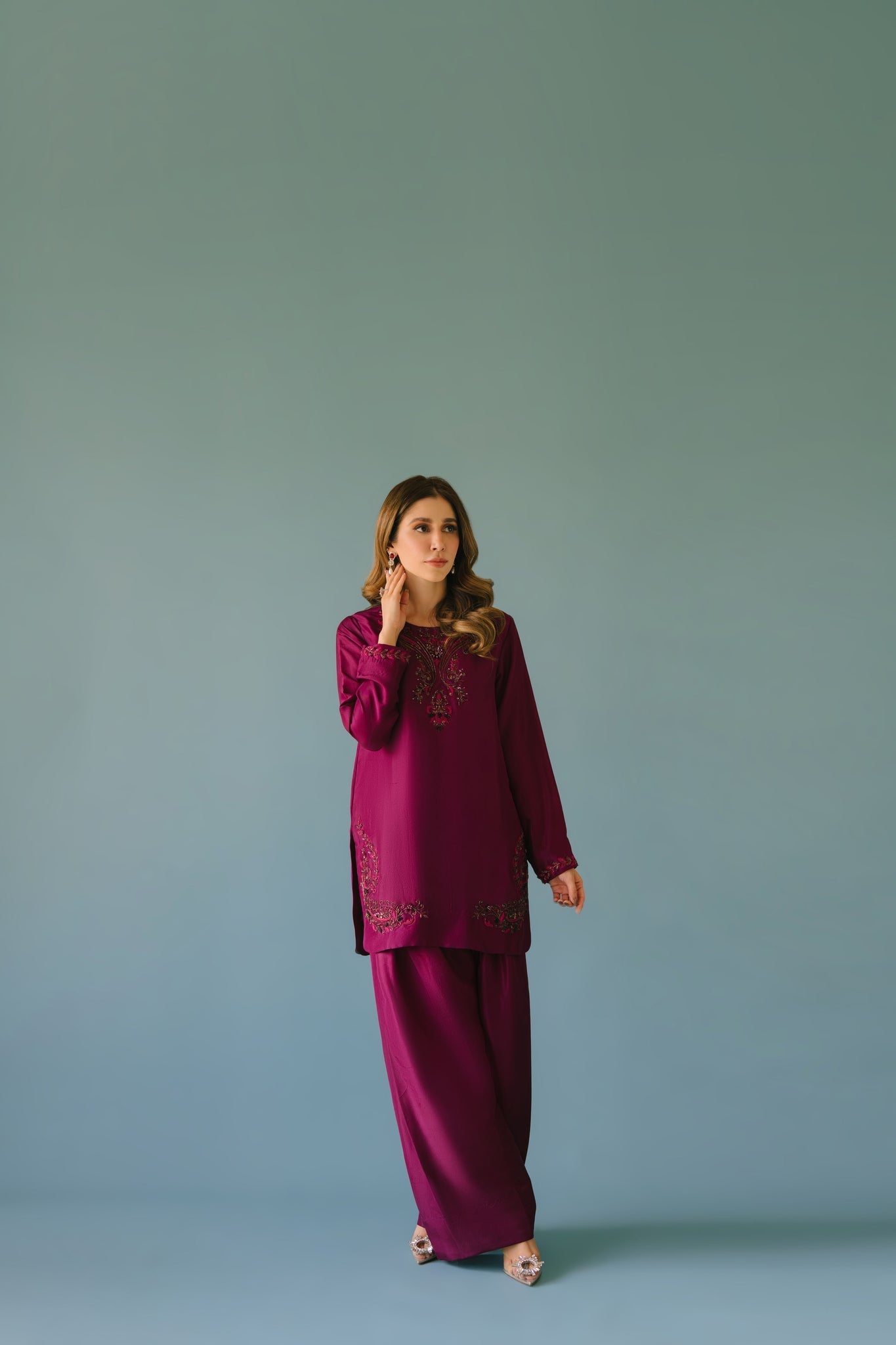 Sammy K | Aadat Festive Edition | Noori - by Libasekhas UK - Registered Vendor of : Sammy K - 100% Original Designer Dress