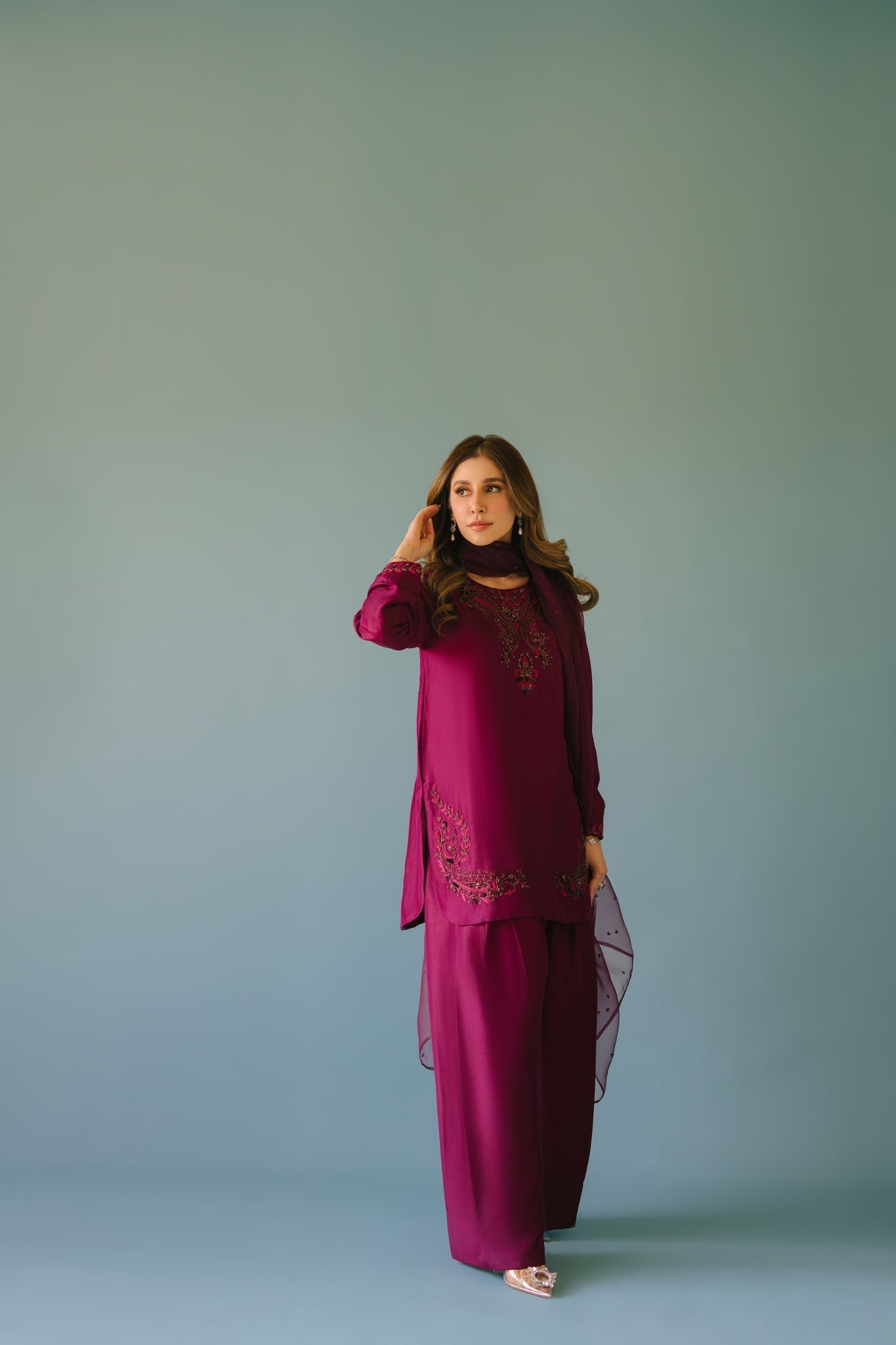 Sammy K | Aadat Festive Edition | Noori - by Libasekhas UK - Registered Vendor of : Sammy K - 100% Original Designer Dress