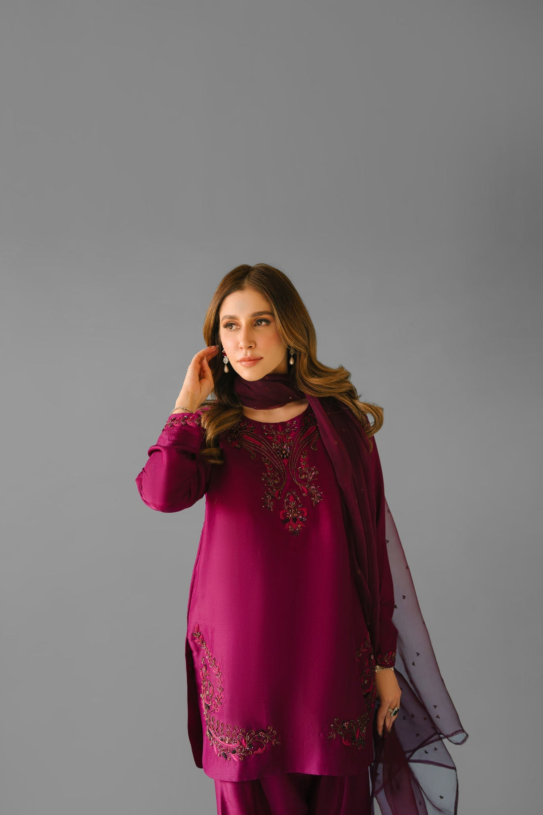 Sammy K | Aadat Festive Edition | Noori - by Libasekhas UK - Registered Vendor of : Sammy K - 100% Original Designer Dress