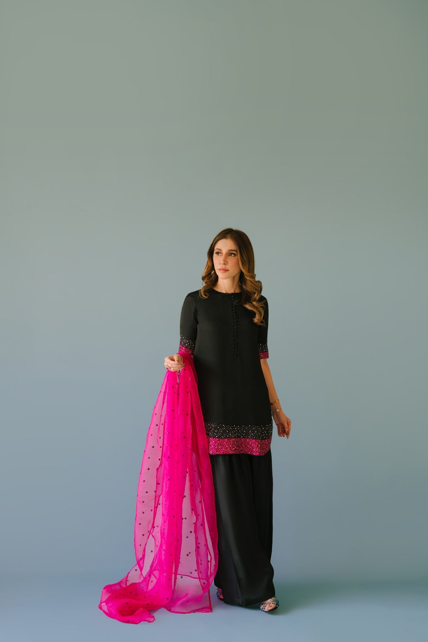 Sammy K | Aadat Festive Edition | Sehr - by Libasekhas UK - Registered Vendor of : Sammy K - 100% Original Designer Dress