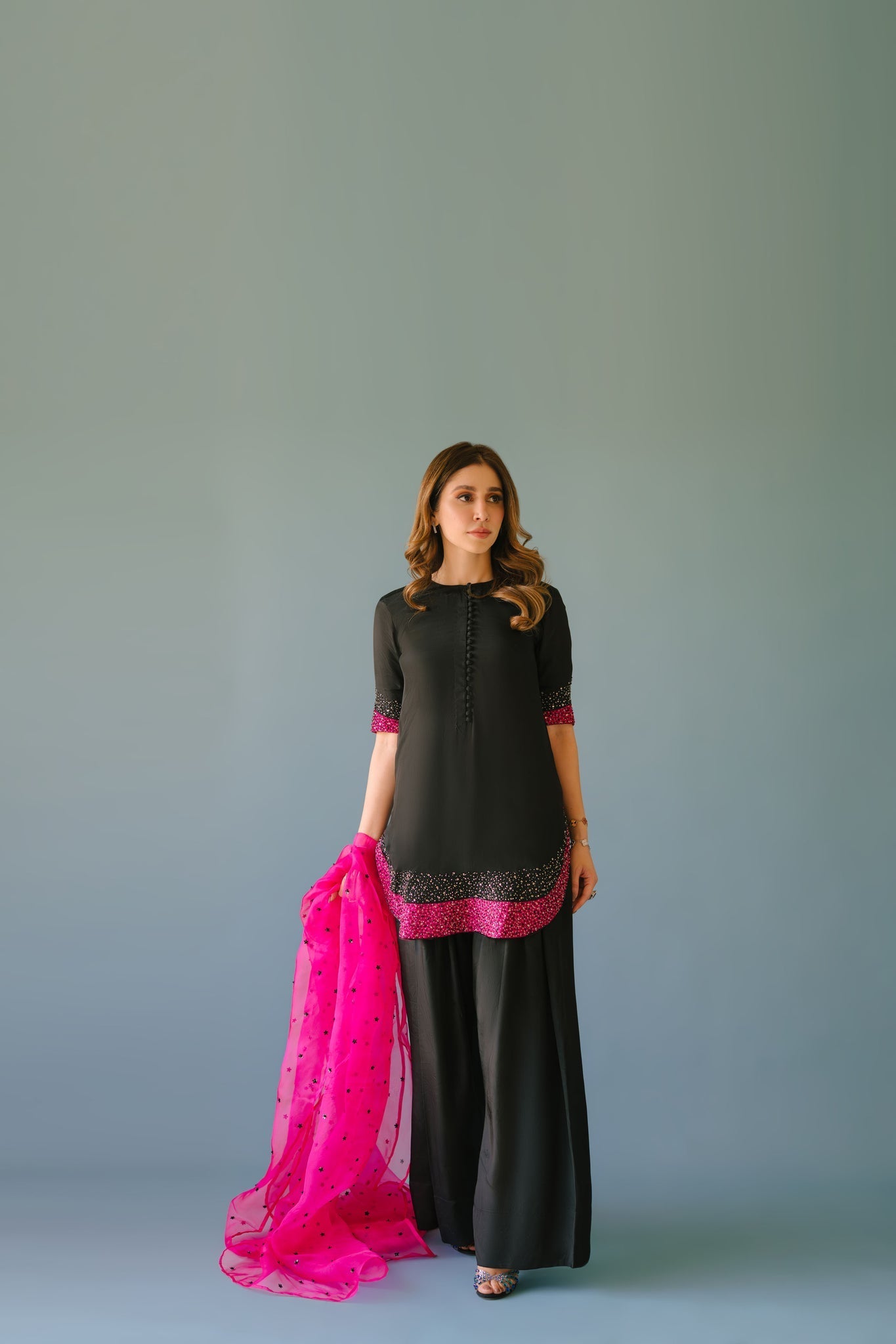Sammy K | Aadat Festive Edition | Sehr - by Libasekhas UK - Registered Vendor of : Sammy K - 100% Original Designer Dress