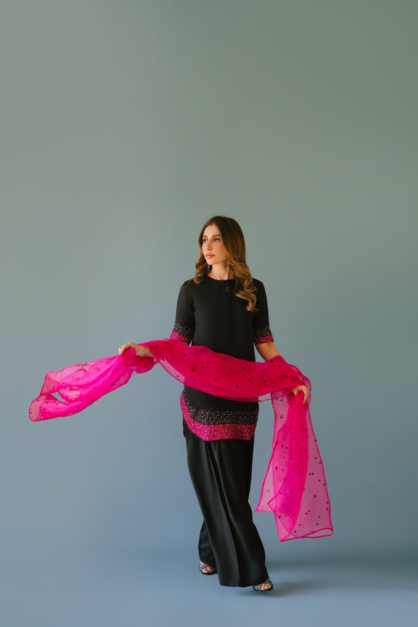 Sammy K | Aadat Festive Edition | Sehr - by Libasekhas UK - Registered Vendor of : Sammy K - 100% Original Designer Dress