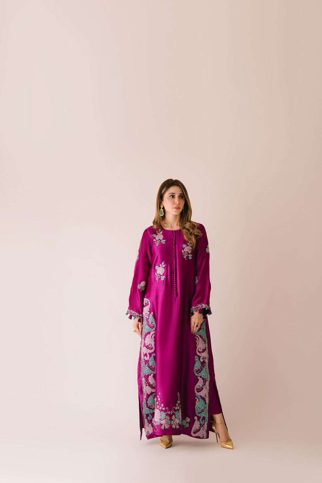 Sammy K | Aadat Festive Edition | Cyprus Vine - by Libasekhas UK - Registered Vendor of : Sammy K - 100% Original Designer Dress