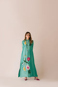 Sammy K | Aadat Festive Edition | Green Goddess - by Libasekhas UK - Registered Vendor of : Sammy K - 100% Original Designer Dress