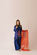 Sammy K | Aadat Festive Edition | Corn Flower - by Libasekhas UK - Registered Vendor of : Sammy K - 100% Original Designer Dress