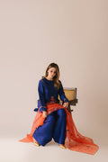Sammy K | Aadat Festive Edition | Corn Flower - by Libasekhas UK - Registered Vendor of : Sammy K - 100% Original Designer Dress