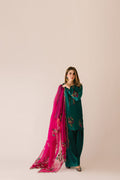 Sammy K | Aadat Festive Edition | Green Moon - by Libasekhas UK - Registered Vendor of : Sammy K - 100% Original Designer Dress