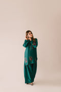 Sammy K | Aadat Festive Edition | Green Moon - by Libasekhas UK - Registered Vendor of : Sammy K - 100% Original Designer Dress