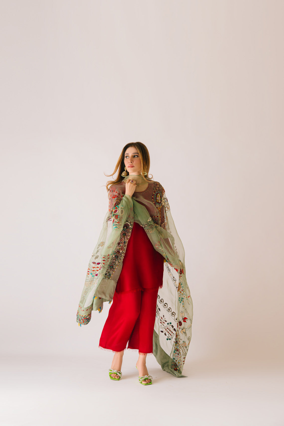 Sammy K | Aadat Festive Edition | RoseMary - by Libasekhas UK - Registered Vendor of : Sammy K - 100% Original Designer Dress
