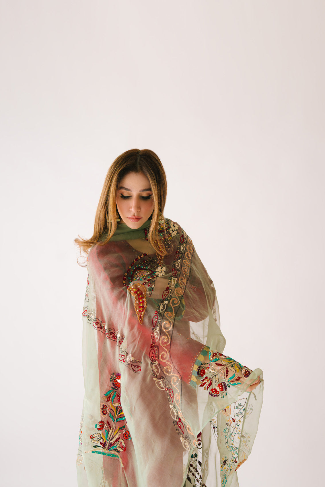 Sammy K | Aadat Festive Edition | RoseMary - by Libasekhas UK - Registered Vendor of : Sammy K - 100% Original Designer Dress