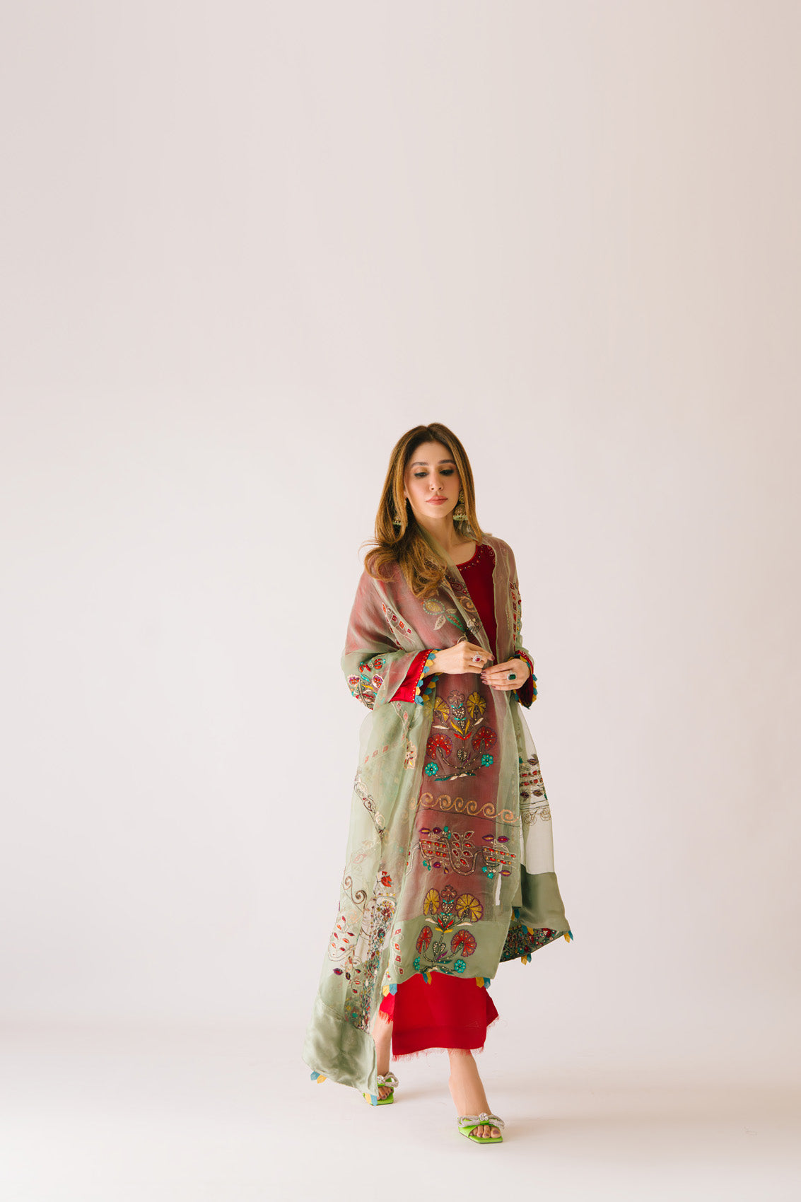 Sammy K | Aadat Festive Edition | RoseMary - by Libasekhas UK - Registered Vendor of : Sammy K - 100% Original Designer Dress