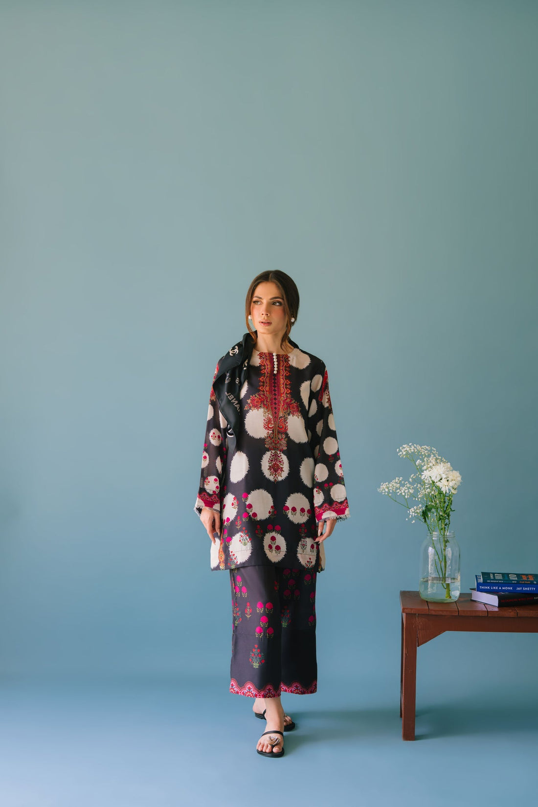 Sammy K | Lawn Pret 25 | Polka culture - by Libasekhas UK - Registered Vendor of : Sammy K - 100% Original Designer Dress