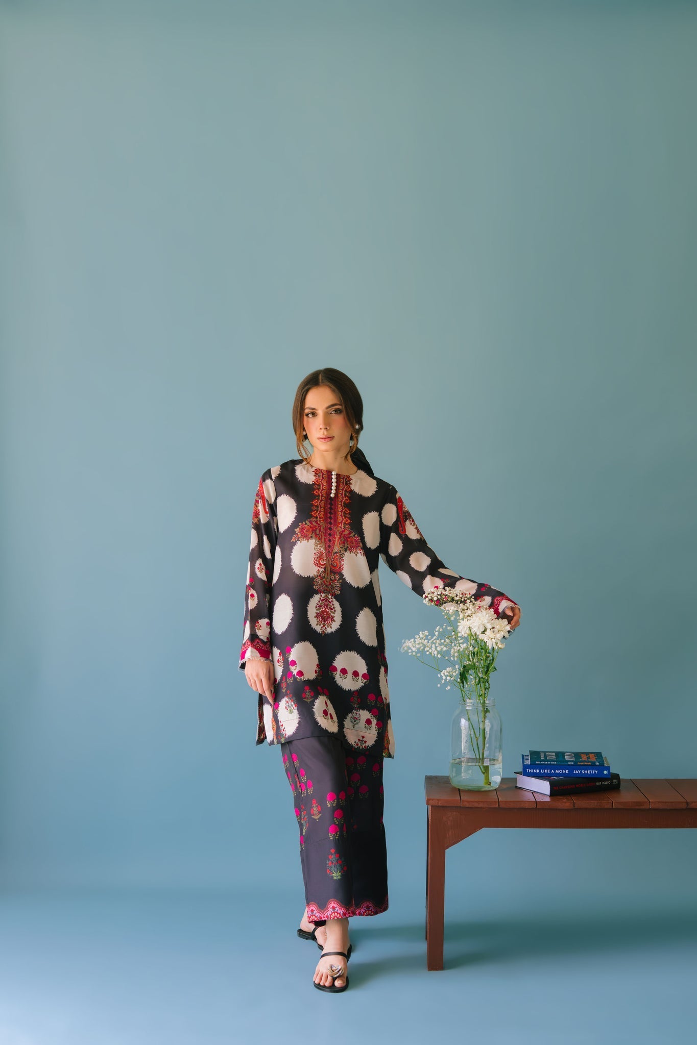 Sammy K | Lawn Pret 25 | Polka culture - by Libasekhas UK - Registered Vendor of : Sammy K - 100% Original Designer Dress