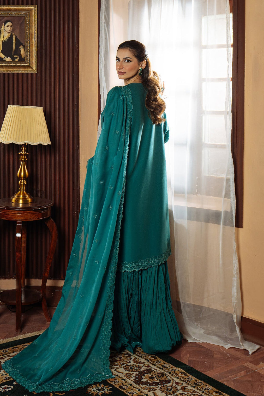 Sahar | Festive Edit Ready to Wear | Regal Reverie - RTW - by - Libasekhas UK - Registered Vendor of : Sahar - 100% Original Designer Dresss