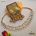 Nauratan Necklace-0513 - by - Libasekhas UK - Registered Vendor of : Zeesy - 100% Original Designer Dresss