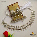 Nauratan Necklace-0513 - by - Libasekhas UK - Registered Vendor of : Zeesy - 100% Original Designer Dresss