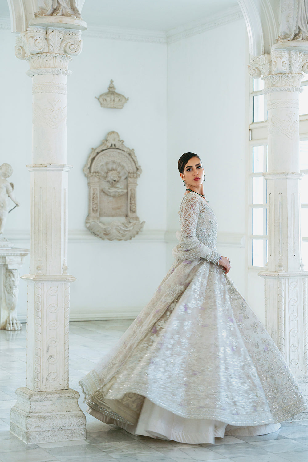 Saira Rizwan | Naqsh Festive | SRN24-01  Daphne - by - Libasekhas UK - Registered Vendor of : Saira Rizwan - 100% Original Designer Dresss