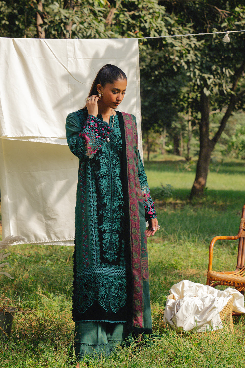 Saira Rizwan | Winter 2024 | DEA-SRW24-01 - by - Libasekhas UK - Registered Vendor of : Saira Rizwan - 100% Original Designer Dresss