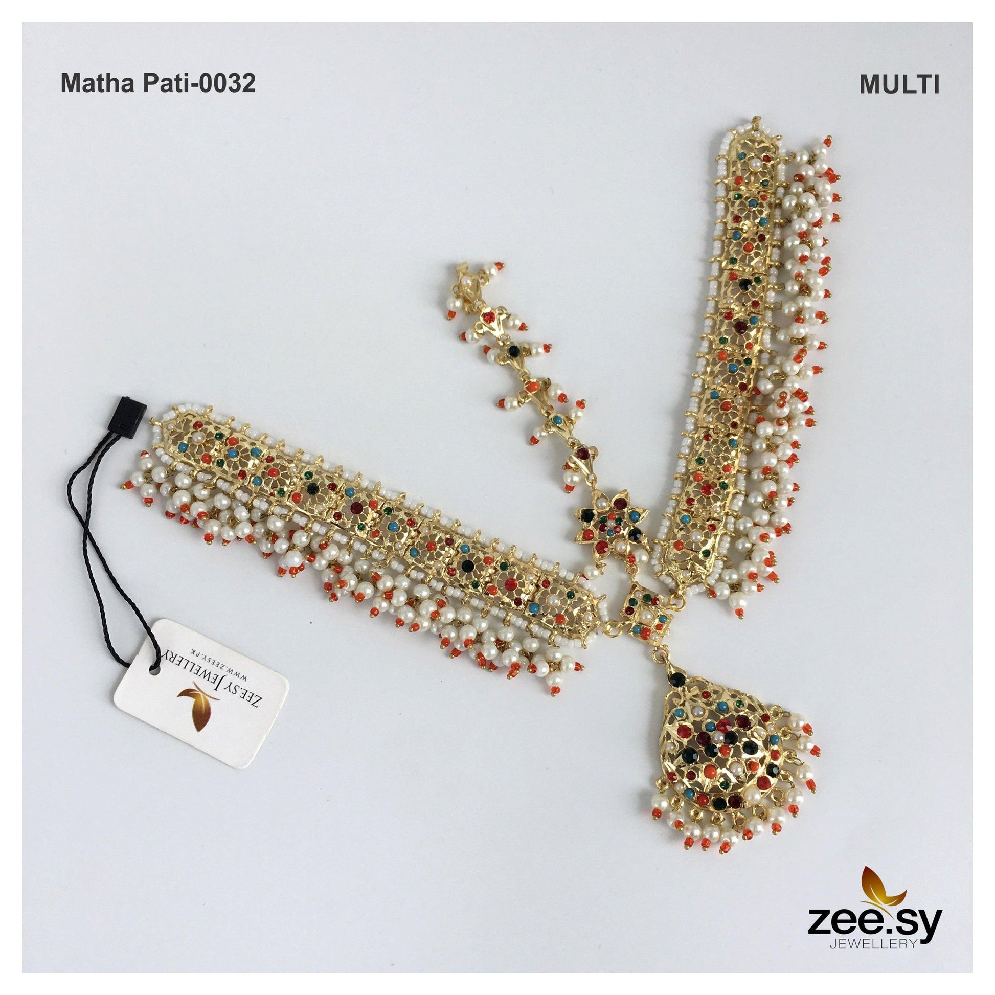 Matha Pati-0032 - by - Libasekhas UK - Registered Vendor of : Zeesy - 100% Original Designer Dresss