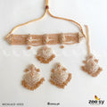 Necklace-0003 - by - Libasekhas UK - Registered Vendor of : Zeesy - 100% Original Designer Dresss