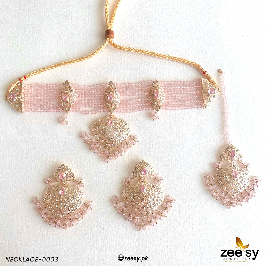Necklace-0003 - by - Libasekhas UK - Registered Vendor of : Zeesy - 100% Original Designer Dresss