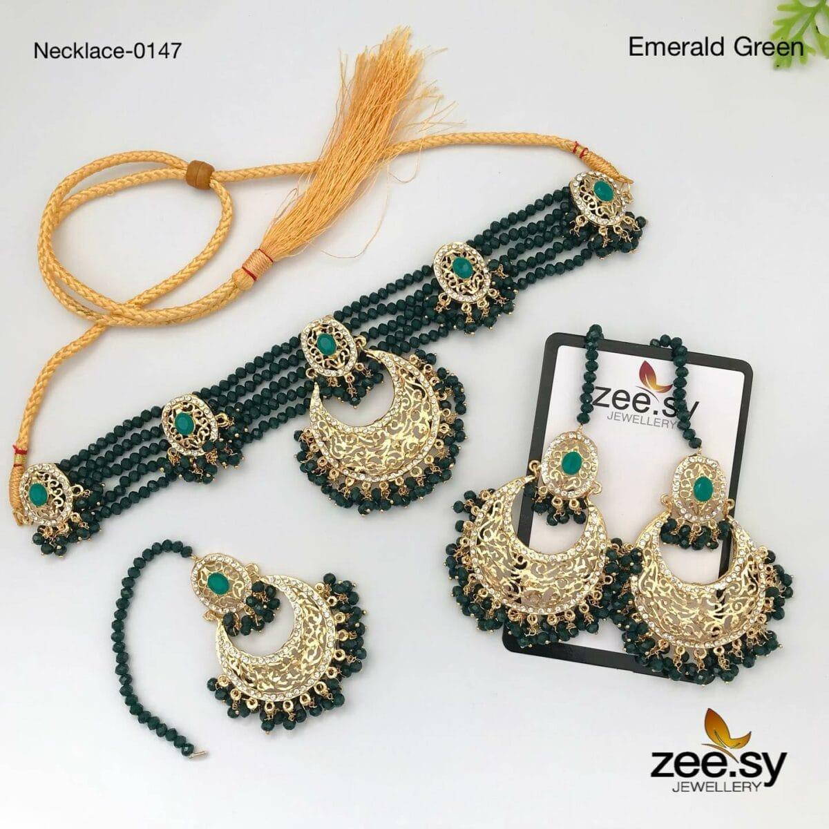 Necklace-0147 - by - Libasekhas UK - Registered Vendor of : Zeesy - 100% Original Designer Dresss