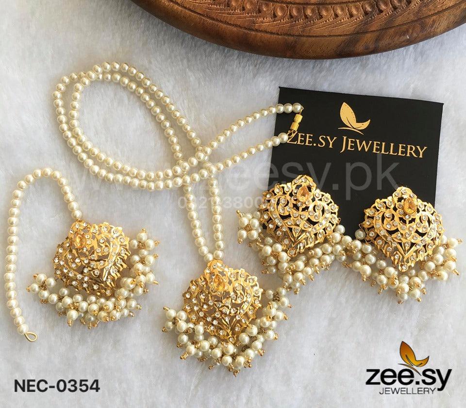 Necklace-0354 - by - Libasekhas UK - Registered Vendor of : Zeesy - 100% Original Designer Dresss