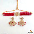 Necklace-0411 - by - Libasekhas UK - Registered Vendor of : Zeesy - 100% Original Designer Dresss