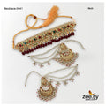 Necklace-0441 - by - Libasekhas UK - Registered Vendor of : Zeesy - 100% Original Designer Dresss