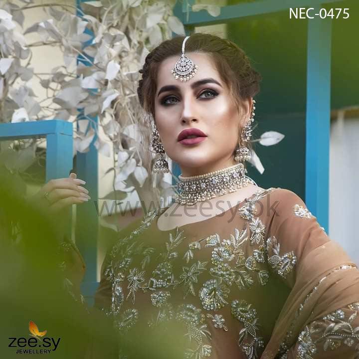 Necklace-0475 - by - Libasekhas UK - Registered Vendor of : Zeesy - 100% Original Designer Dresss