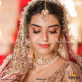 Kundan Necklace-0536 - by - Libasekhas UK - Registered Vendor of : Zeesy - 100% Original Designer Dresss