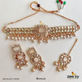 Kundan Necklace-0536 - by - Libasekhas UK - Registered Vendor of : Zeesy - 100% Original Designer Dresss